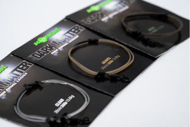 Korda Dark Matter Leader 50 cm QC Swivel