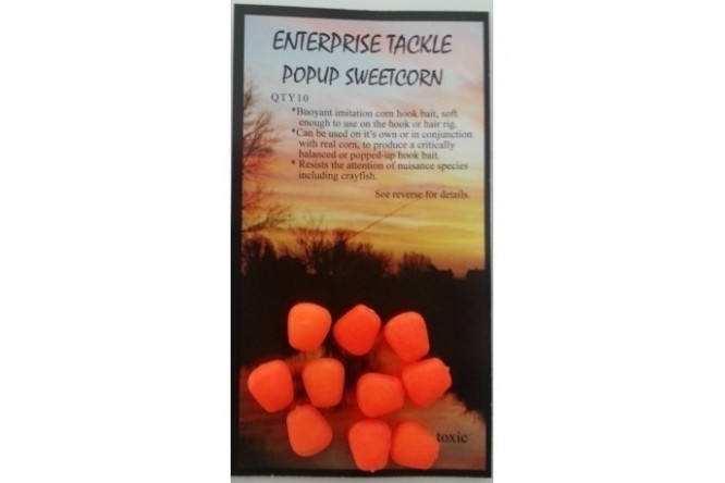 Enterprise Tackle Pop Up Sweetcorn Fluoro Orange