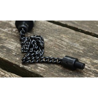 Solar Black Stanless Chain 9"