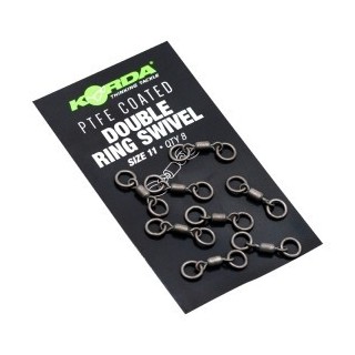 Korda PTFE Double Ring Swivel Size 11