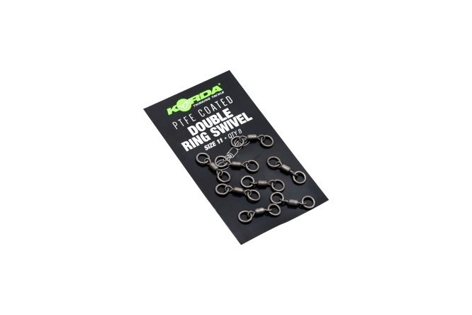 Korda PTFE Double Ring Swivel Size 11