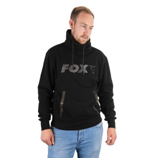 Fox Black Camo Print High Neck