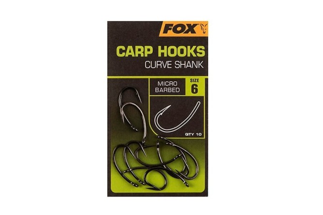 Fox Carp Hook Curve Shank 