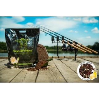 Carp Old School Ricarica Secchio Canapa/Colza Sottovuoto 5 kg