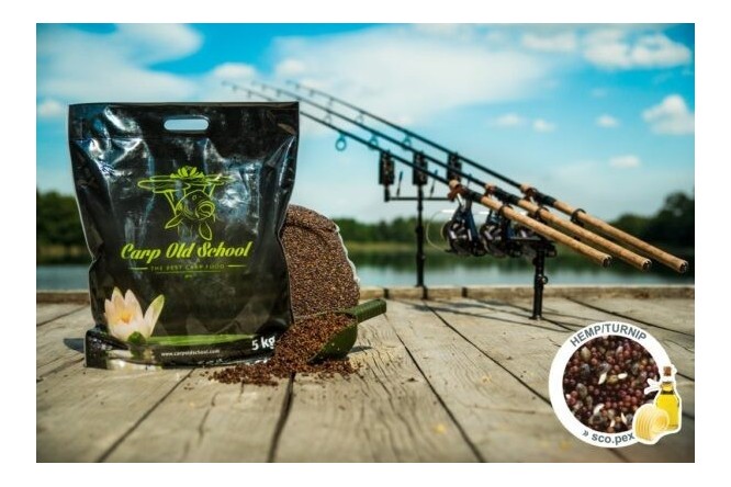Carp Old School Ricarica Secchio Canapa/Colza Sottovuoto 5 kg