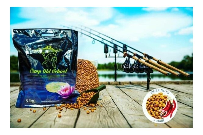 Carp Old School Ricarica Secchio Tiger Nut Sottovuoto 5 kg