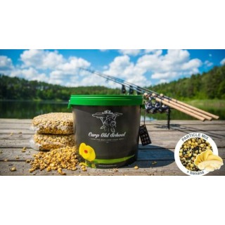 Carp Old School Secchio Particle Mix Sottovuoto Natural