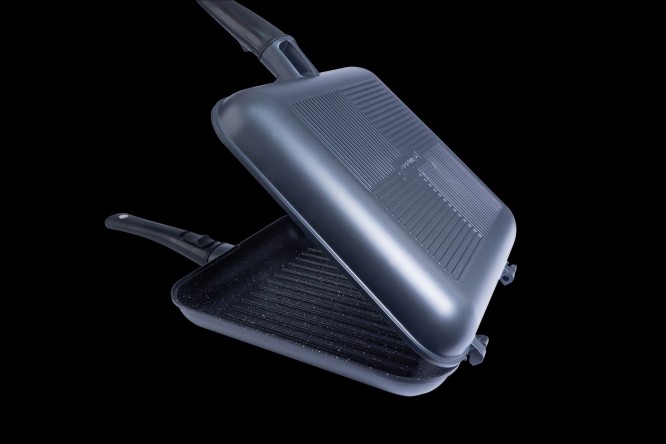RidgeMonkey Connect Pan & Griddle XXL Granite Edition 