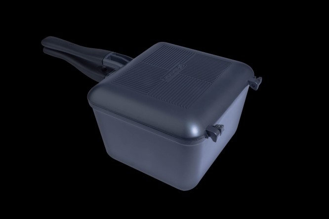 RidgeMonkey Connect Deep Pan & Griddle XL Granite Edition 
