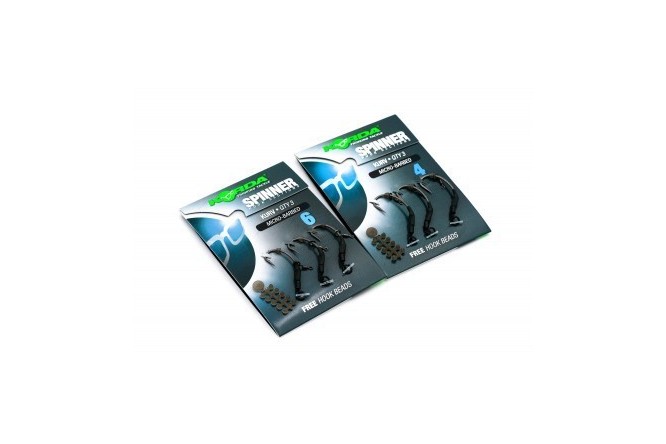 Korda Spinner Hook Sections Kurv Barbless