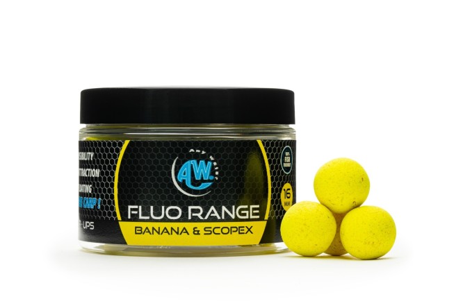 Pop Ups Boilies Fluo Range -Banana Scopex