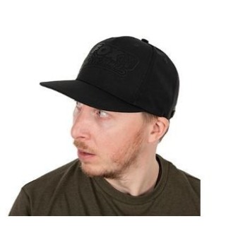 Fox Black/Camo Flat Peak Snapback Cap