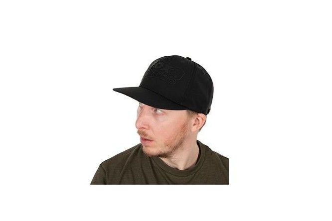 Fox Black/Camo Flat Peak Snapback Cap