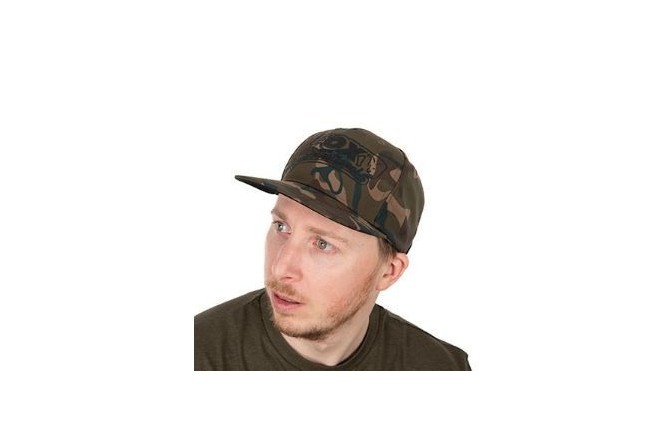 Fox Camo Snapback Hat 