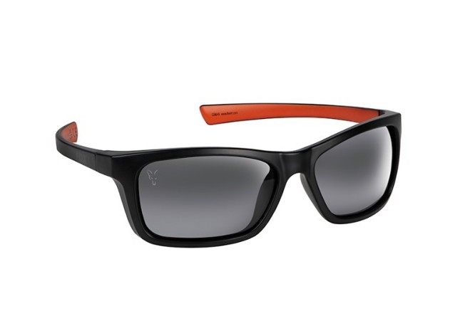 Fox Collection Wraps - Black/Orange - Gray Lense