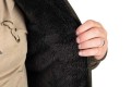 Fox Collection Sherpa Jacket Green & Black 
