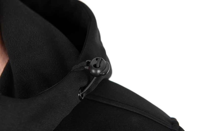 Fox Collection Soft Shell Jacket Black & Orange 