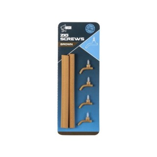 Nash Zig Screw Brown 
