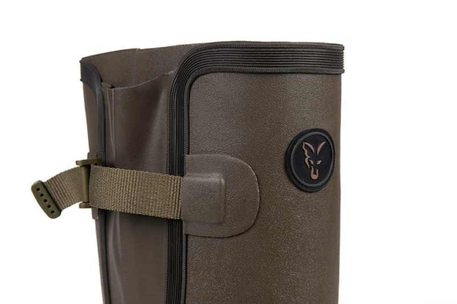 Fox Neoprene Lined Camo/Khaki Rubber Boot 