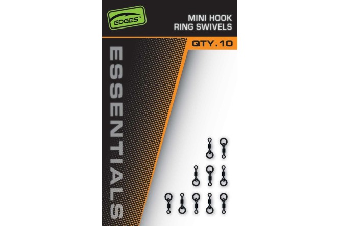 Fox Edges Mini Hook Ring Swivels