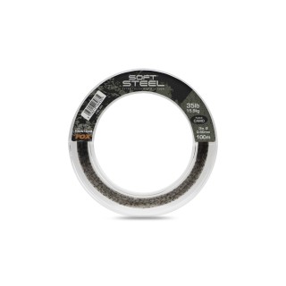 Fox  Soft Steel Fleck Camo Leader 
