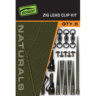 Fox  Naturals Zig Lead Clip Kit