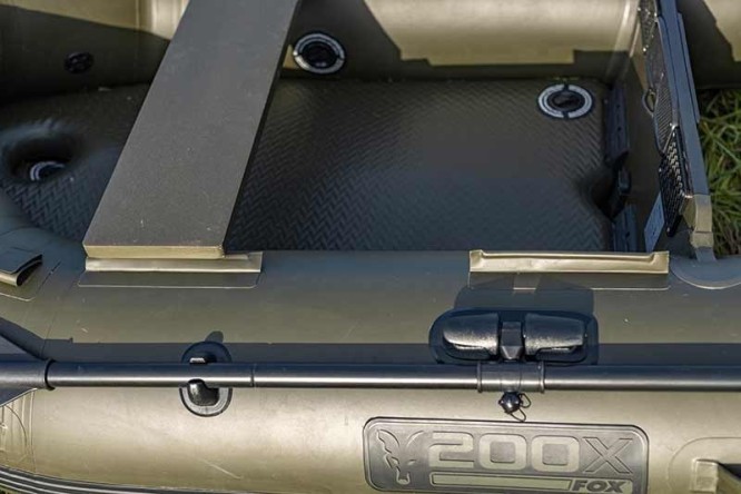 Fox 200 X inlatable Boat Air Deck 2mt gommone per il carpfishing