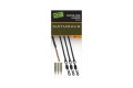 Fox  Edges Naturals Copper-Core Leaders x3