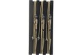 Leadcore Leader With Hybrid Lead Clip 3 pieces of 1 m