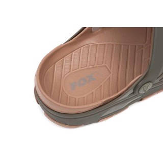 Fox Khaki Clogs  2