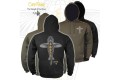 Vass Carp Rising Hoodie Khaki 