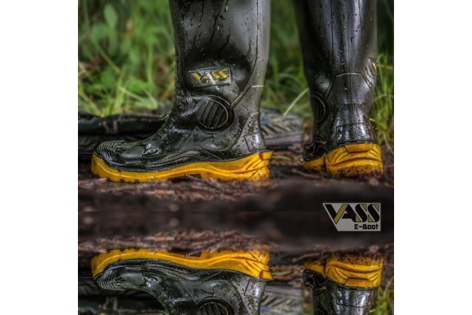 Vass E Boot Khaki/Yellow