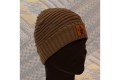 Vass Fleece Lined Ribbed Beanie (Suede Badge) berretto invernale