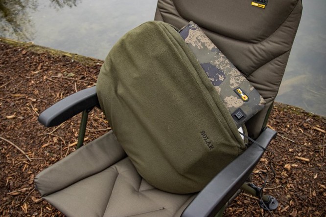 Solar Hot Spot Heated Cushion 