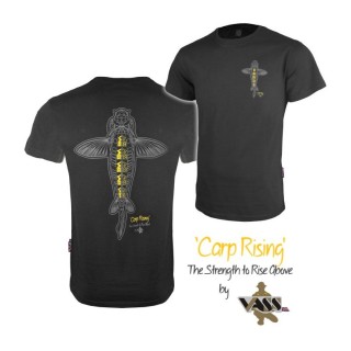 Vass Carp Rising T-Shirt Black Edition 
