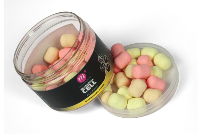 Mainline  Essential Cell Fluoro Dumbell Wafters  12 x 15mm Pink,Yellow e Rosa 