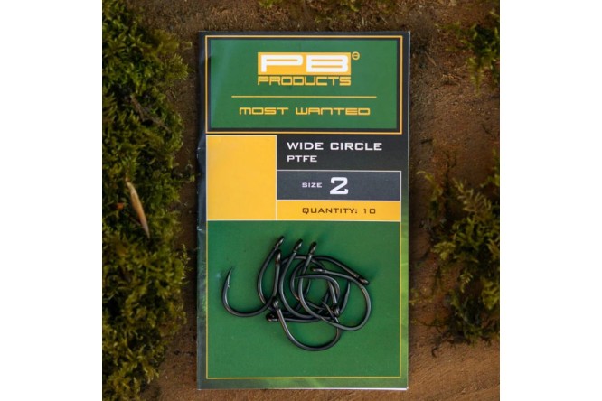 PB Wide Circle Hook PTFE (10pcs)