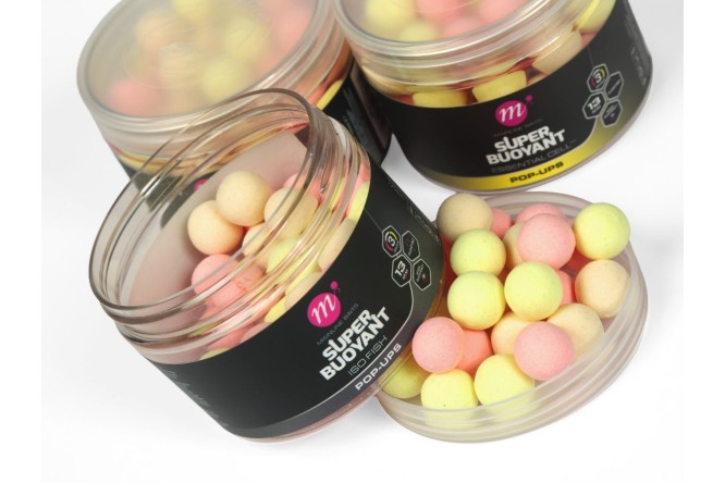 Mainline - Cell Super Buoyant Pop-Ups - 13mm Pink,Yellow,White