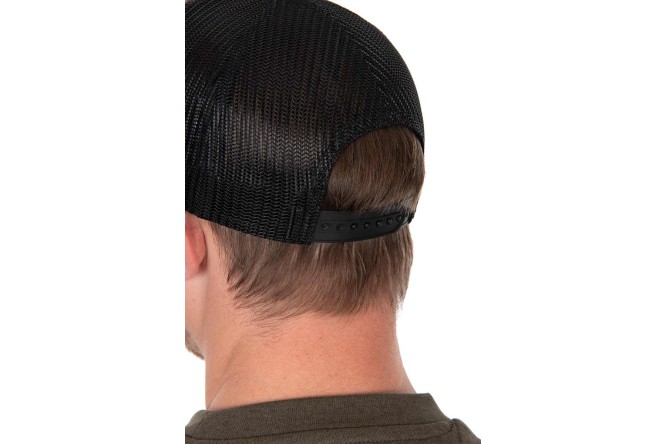 Fox Black Camo Trucker