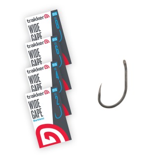 Trakker Wide Gape Barbless Hooks