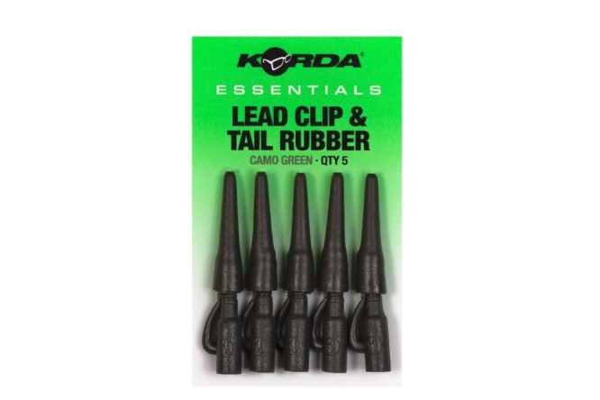 Korda - Essentials Lead Clips & Tail Rubbers