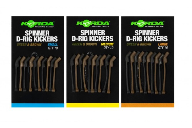 Korda - Spinner D Rig Kickers | Green/Brown
