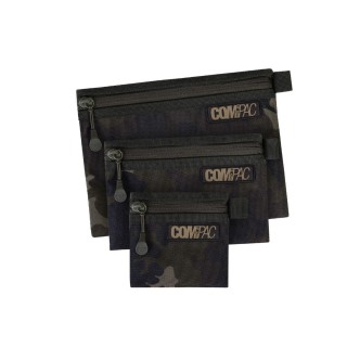 Korda - Compac Wallets Set of 3 Dark Kamo