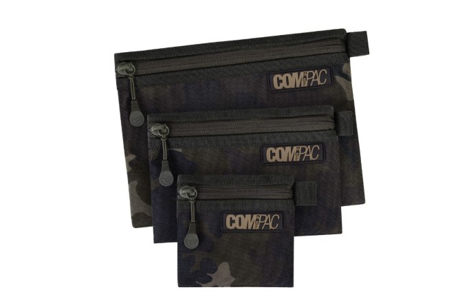 Korda - Compac Wallets Set of 3 Dark Kamo