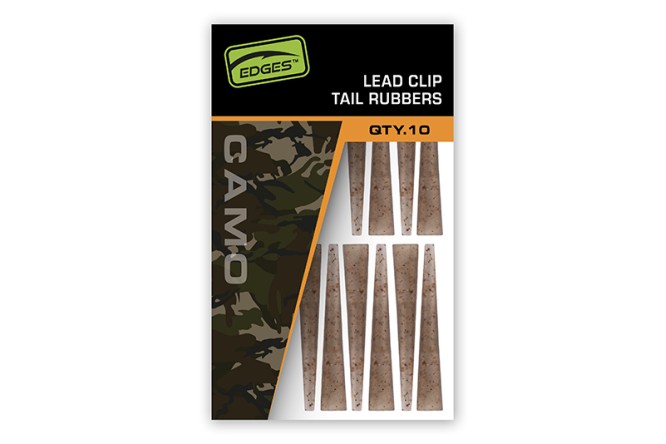 Fox  Edges Camo Lead Clip Tail Rubbers
