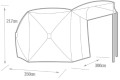 Solar SP 6-Hub Cube Shelter
