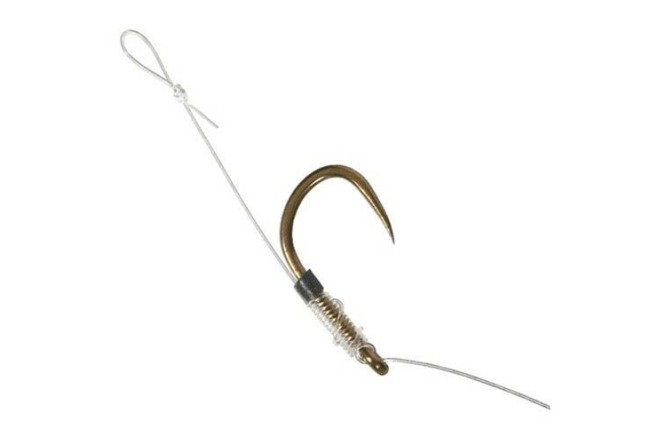 Guru 15" Feeder Hair Rigs Standard Size 10 line 12 lb