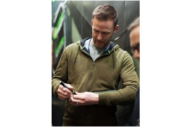 Felpa Korda Kore Olive Zip Hoodie