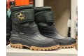 Vass Fleece Lined Boot w/Velcro Strap Blk/Grn