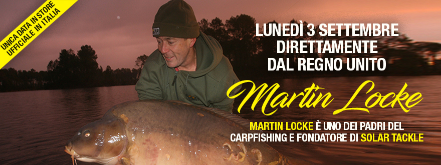 Ospite Speciale a Carpfishingonline Martin Locke